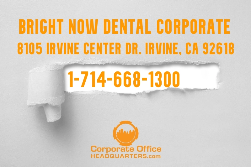 Bright Now Dental Corporate Office