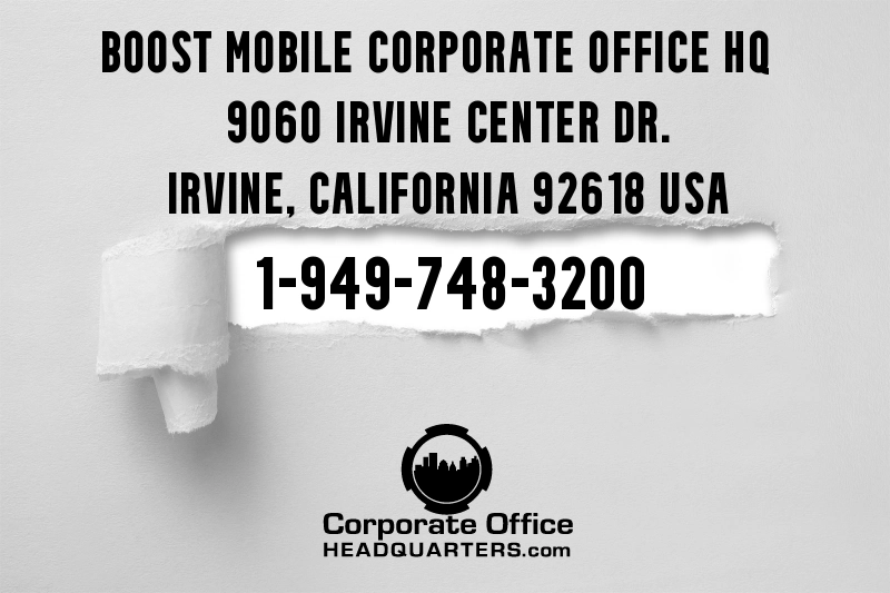 boost mobile corporate phone number usa