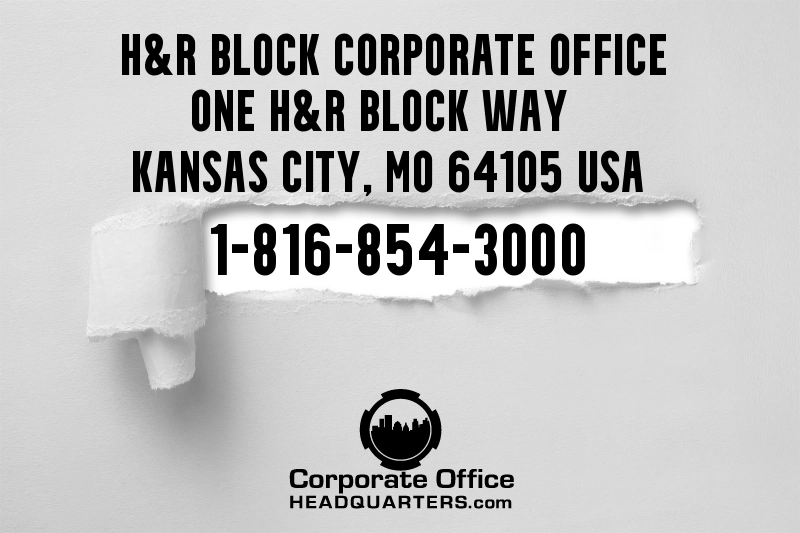 Reach Out To H&R Block Corporate Office Complaints Reviews