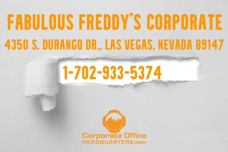 Fabulous Freddy's Corporate Office