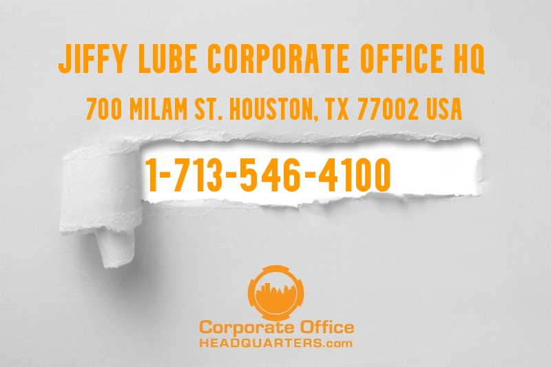 Jiffy Lube Corporate Office