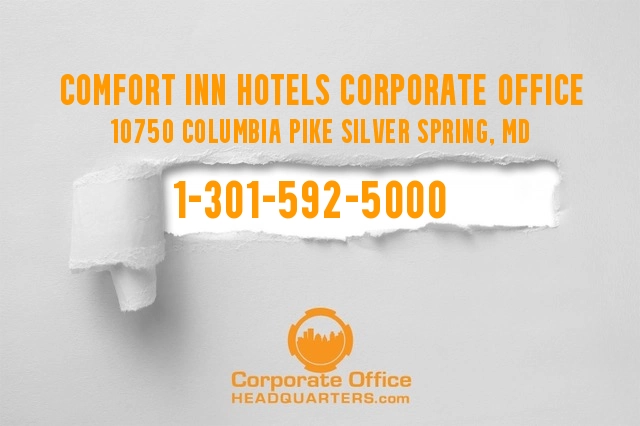 Comfort Inn Hotels Corporate Office