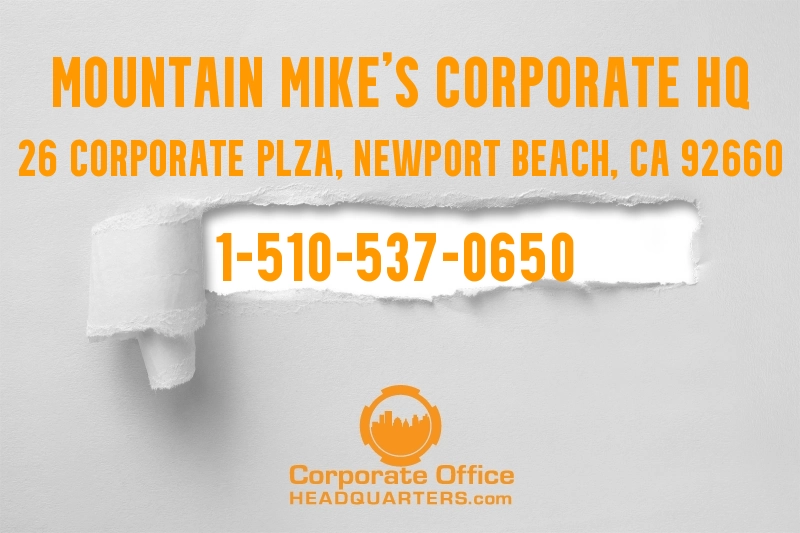 Mike's Pizza Corporate Office