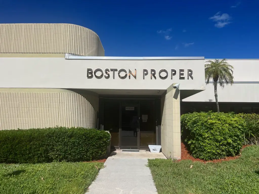 Boston Proper Headquarters in Boca Raton