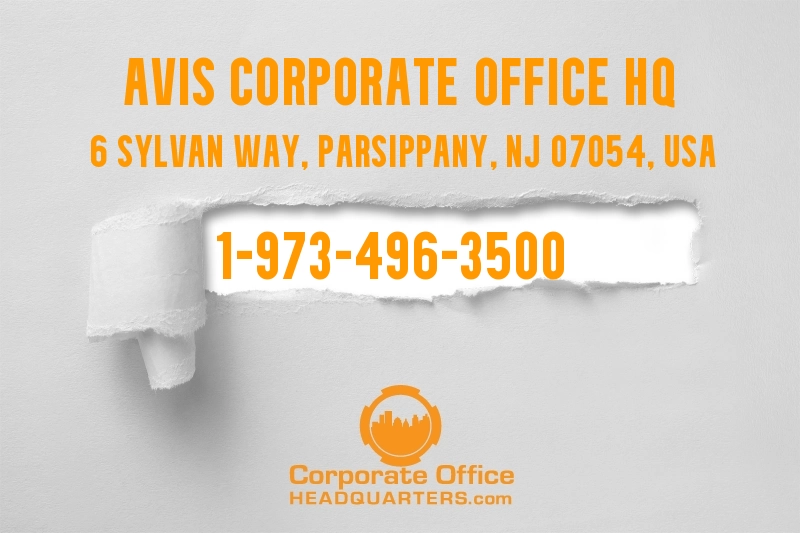 Avis Corporate Office