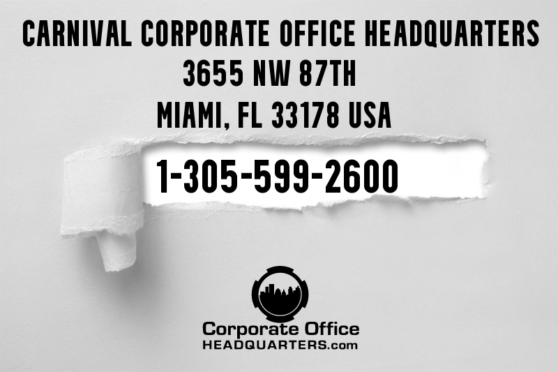 Contact Carnival Corporate Office Headquarters HQ.webp