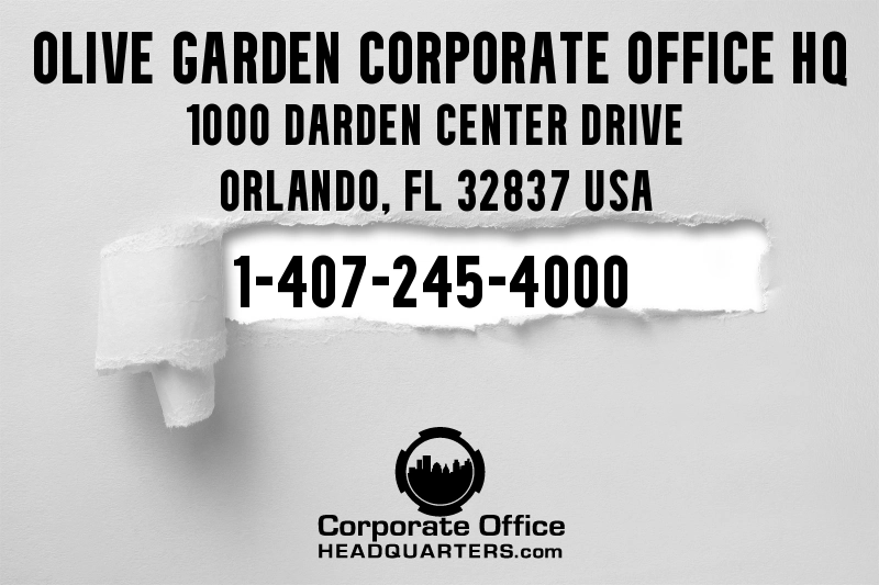 Olive Garden Corporate Office