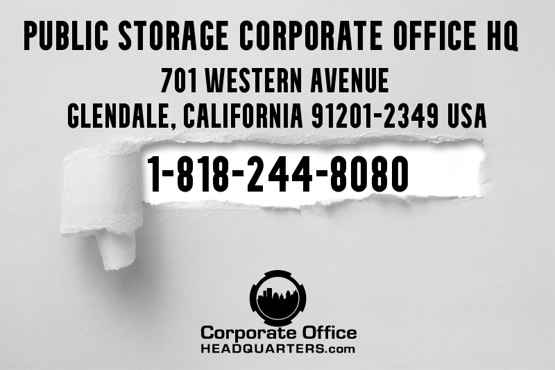 Public Storage Corporate Office