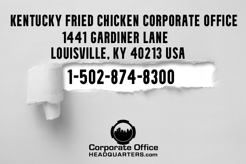 Kentucky Fried Chicken Corporate Office Headquarters HQ