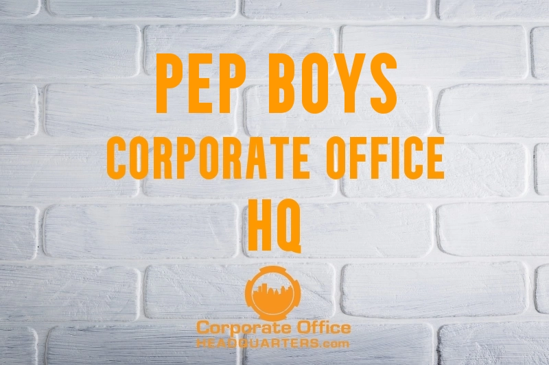Pep Boys Corporate Office