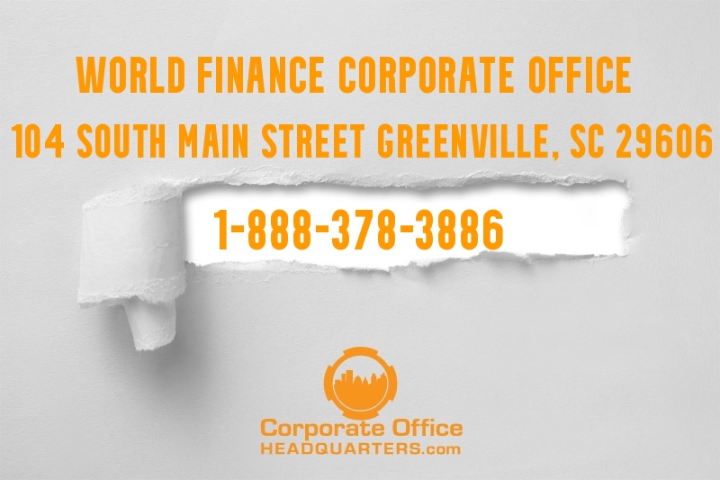 World Finance Corporate Office