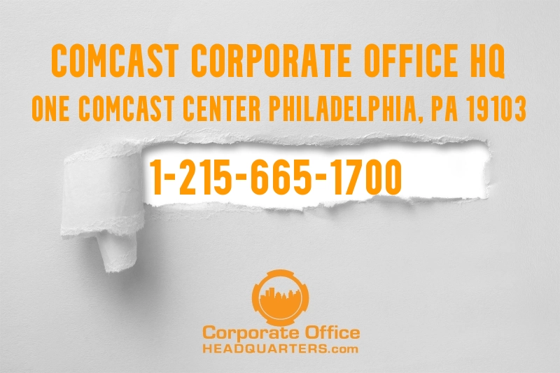 Reach Comcast Corporate Office Headquarters