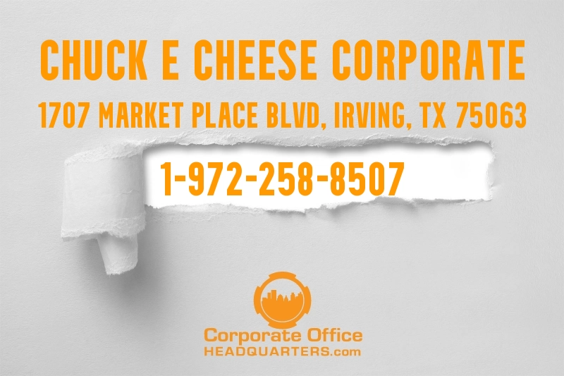 Chuck E Cheese Corporate Office