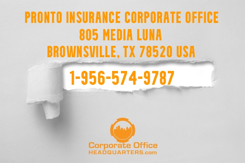 pronto Insurance corporate office