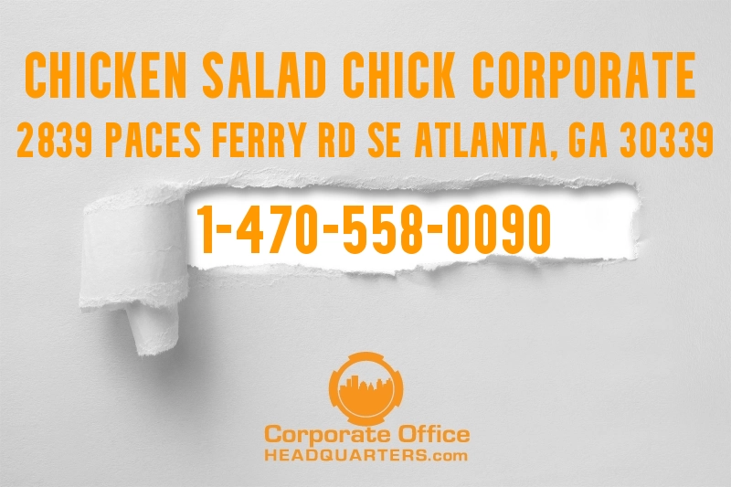 Chicken Salad Chick Corporate Office