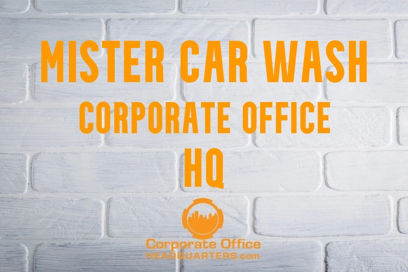 Mister Car Wash Corporate Office